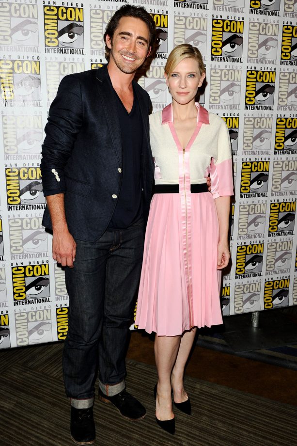 Cate Blanchett And Lee Pace Pose At Comic-Con, 2014