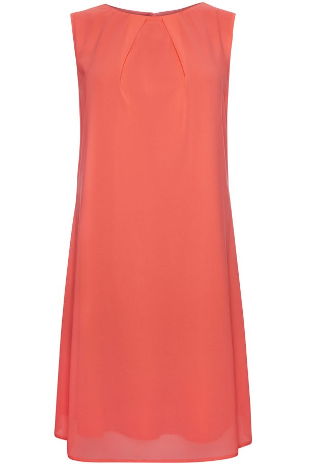 Primark High Summer 2014 Coral Chiffon Dress, £13
