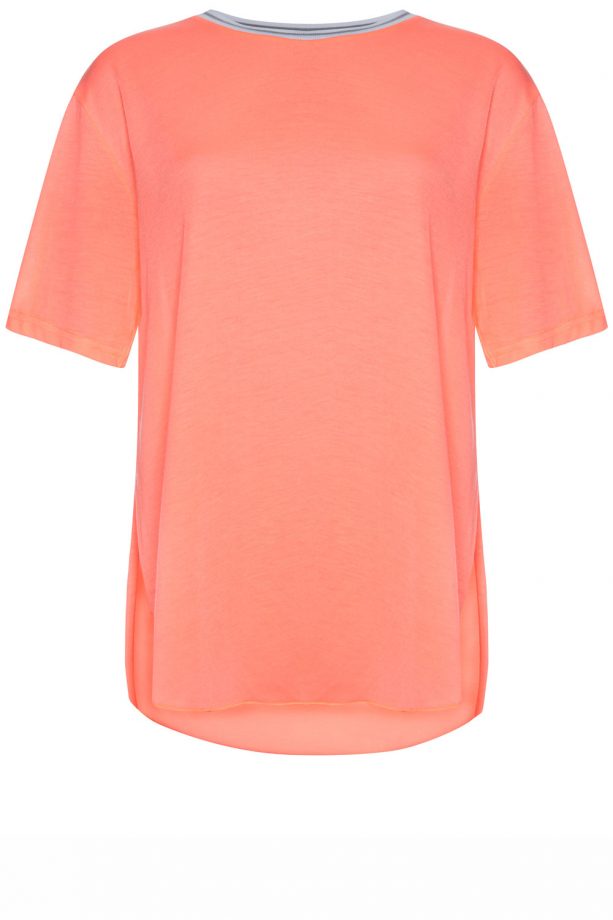 Primark High Summer 2014 Coral Rib Neck Tee, £4