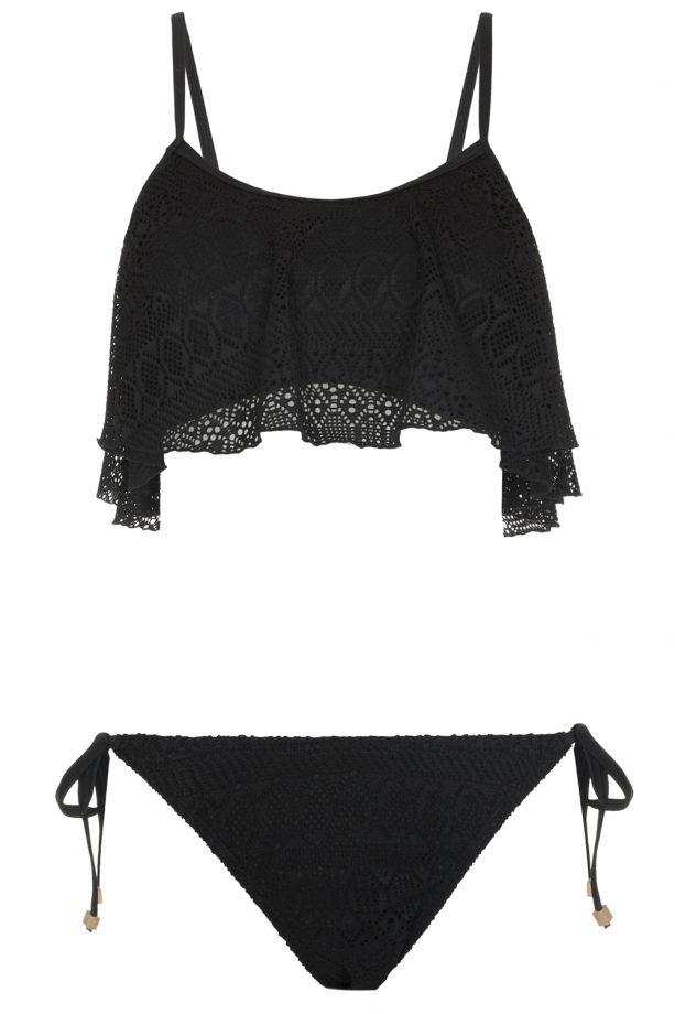 Primark High Summer 2014 Crochet Flouncekini Top, £6, Pant, £4
