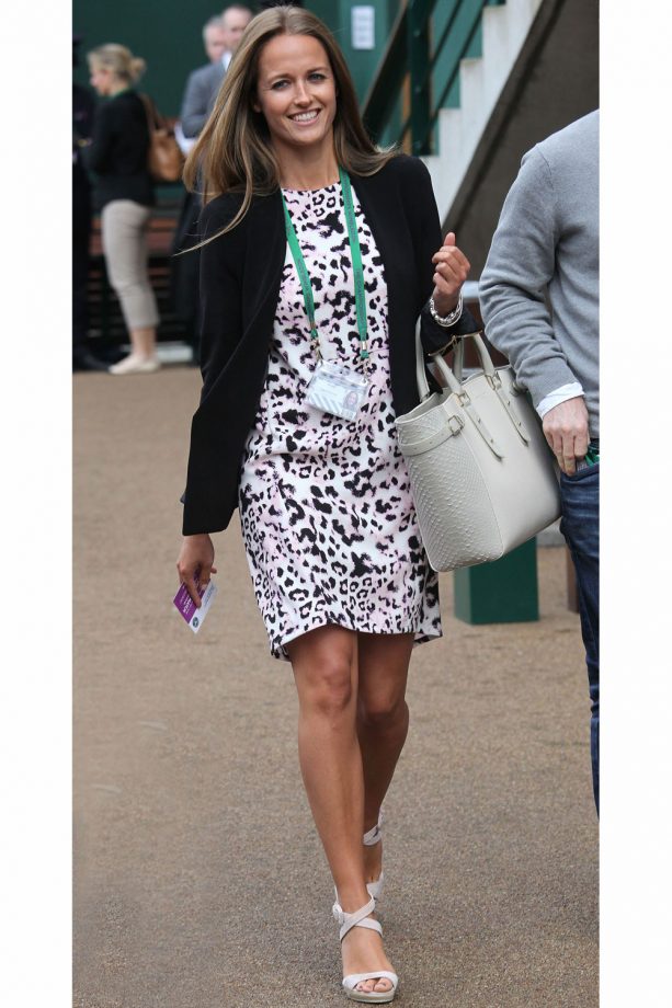 Kim Sears Wows In A Whistles Frock At Wimbledon, 2014