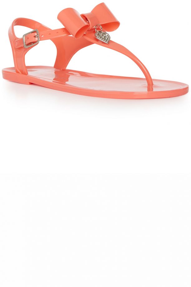 Primark High Summer 2014 Diamante Bow Jelly Sandals, £4