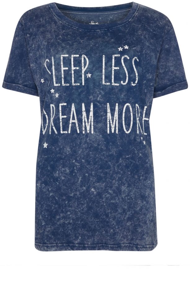 Primark High Summer 2014 Dream More Stone Wash Tee, £4
