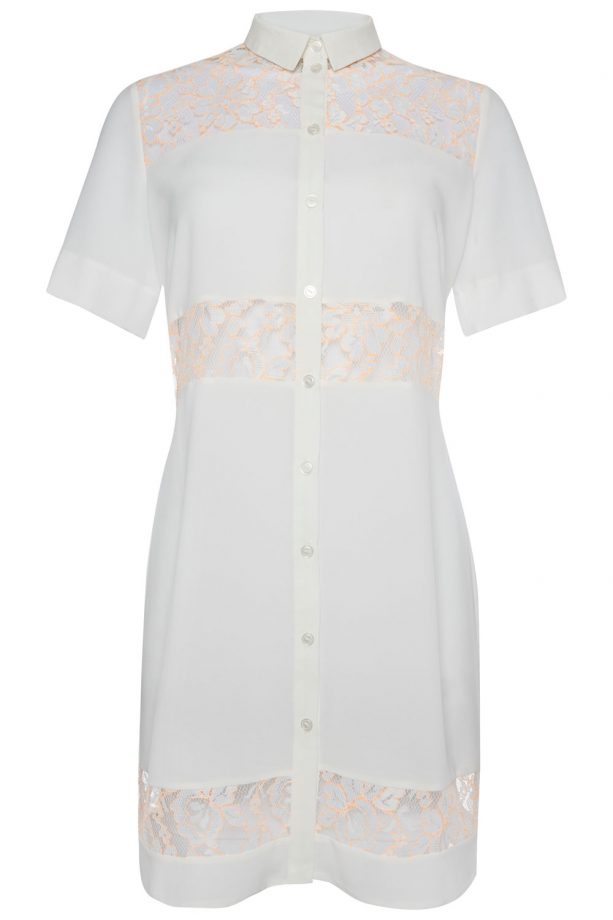 Primark High Summer 2014 Fluro Lace Shirt Dress, £13