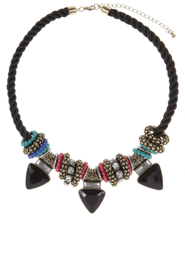 Primark High Summer 2014 Gemmed Spear Rod Necklace, £5
