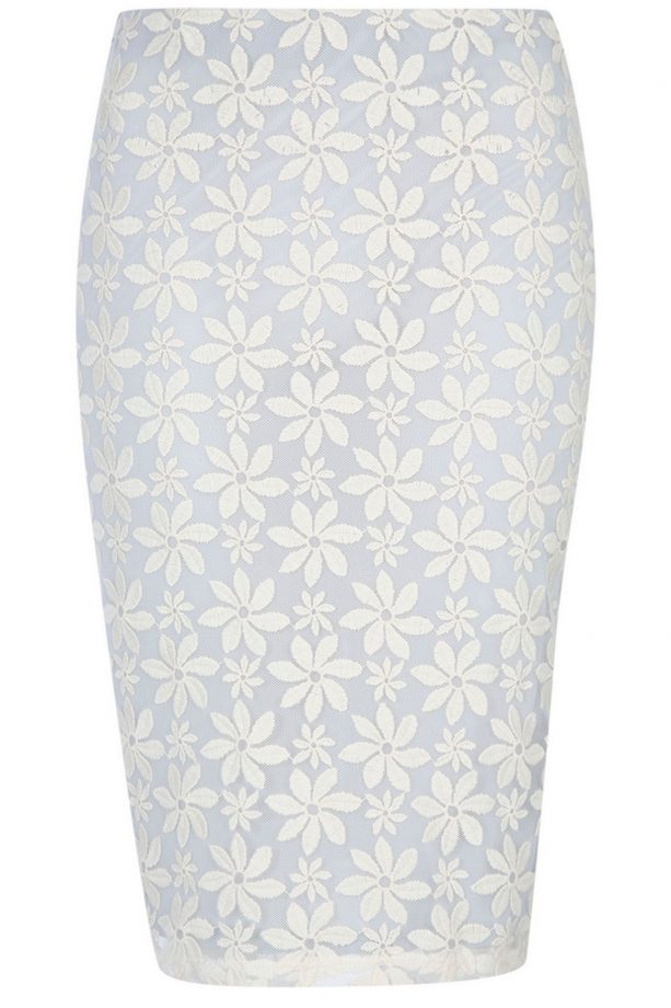 George Embroidered Floral Skirt, £18