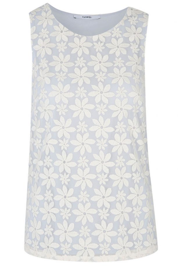 George Embroidered Floral Top, £16