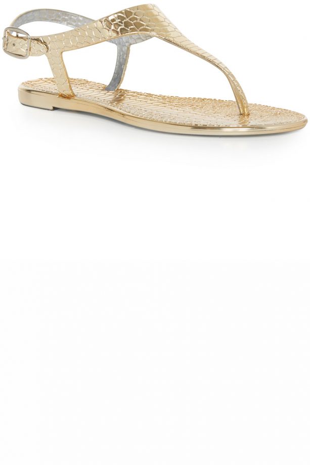 Primark High Summer 2014 Gold Snake Jellys, £5