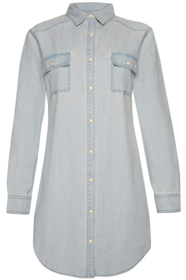 Primark High Summer 2014 Grey Denim Shirt, £12