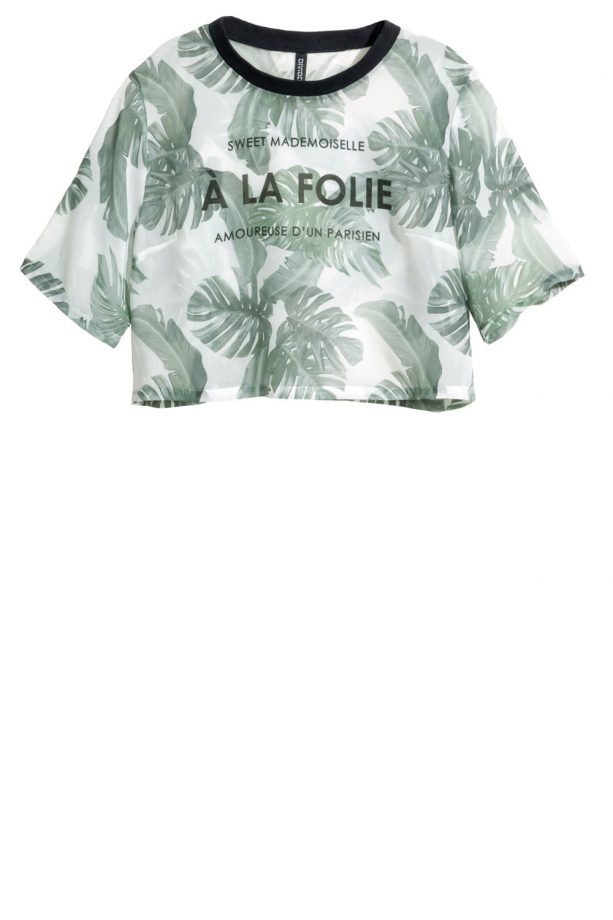 H&M Patterned Tee, £12.99