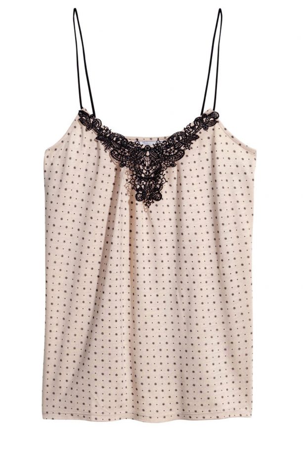 H&M Top With Lace, £12.99