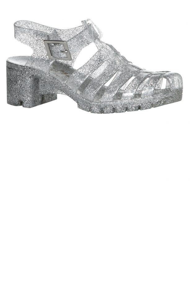 Primark High Summer 2014 Heeled Glitter Jelly Shoes, £6