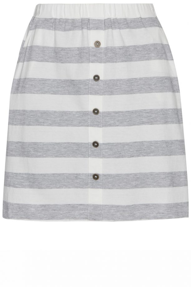 Primark High Summer 2014 Jersey Button Through Stripe Skirt