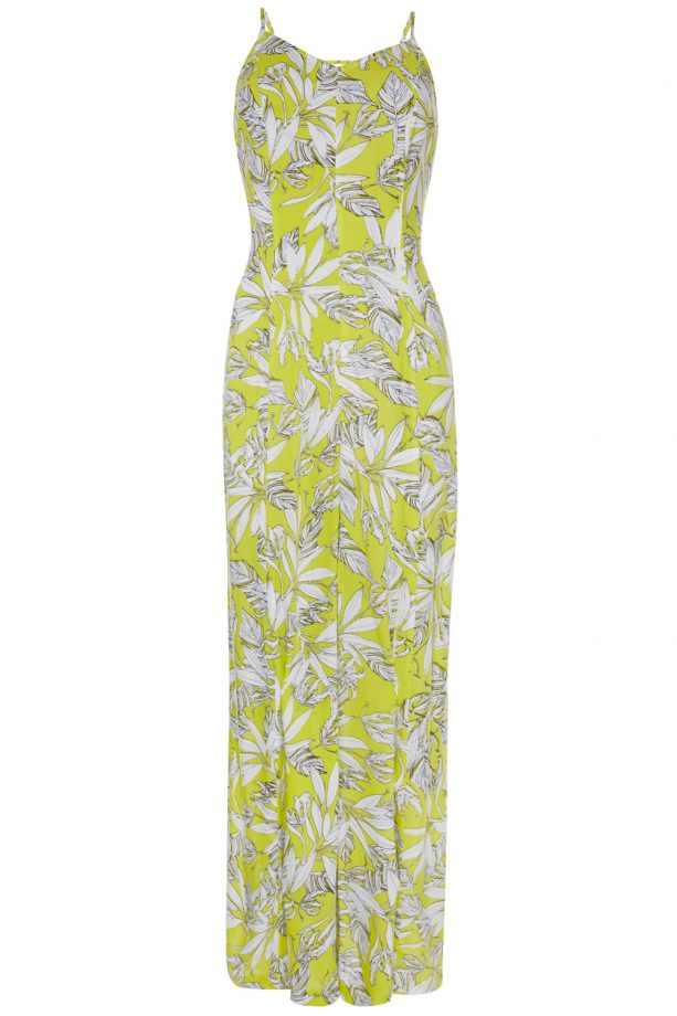 Primark High Summer 2014 Leaf Print Wide Leg Jumpsuit, £13