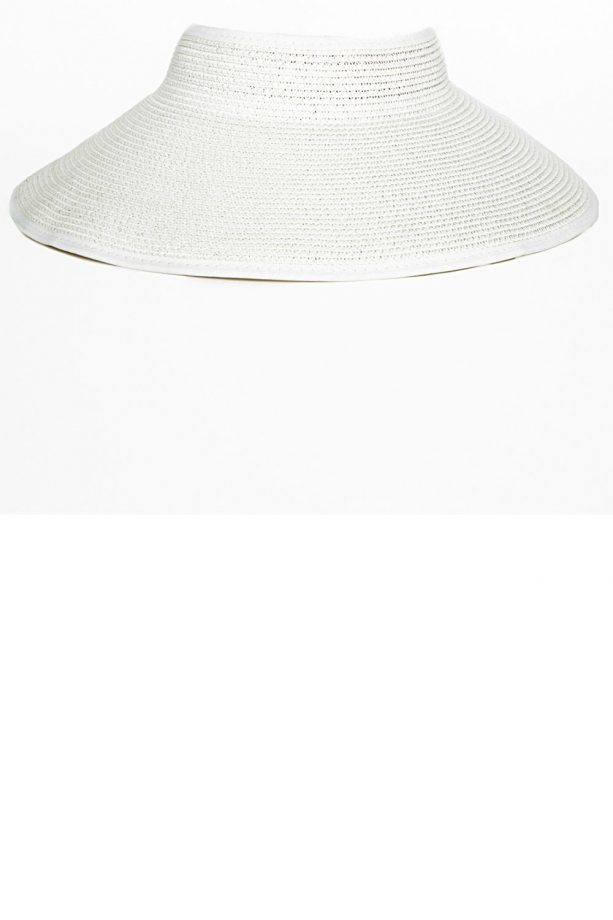 Missguided Barania Straw Visor Hat, £8.99