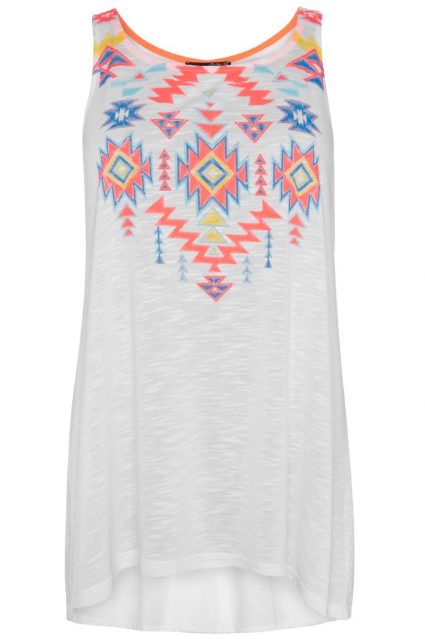 Primark High Summer 2014 Neon Aztec Print Vest, £6