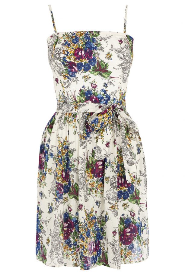 Oasis Floral Blossom Bandeau Dress, £35