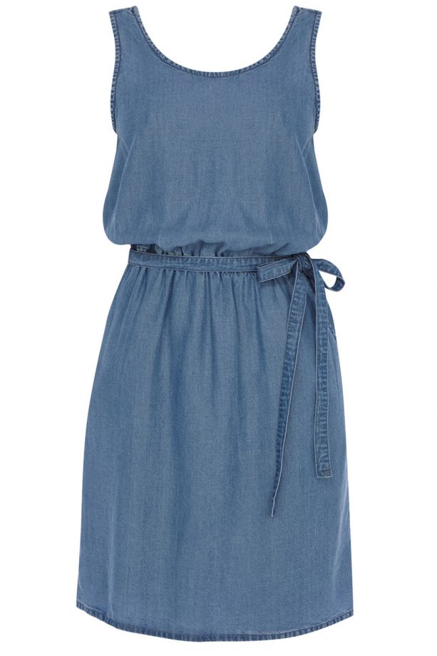Oasis Tencel V-Back Dress, £45