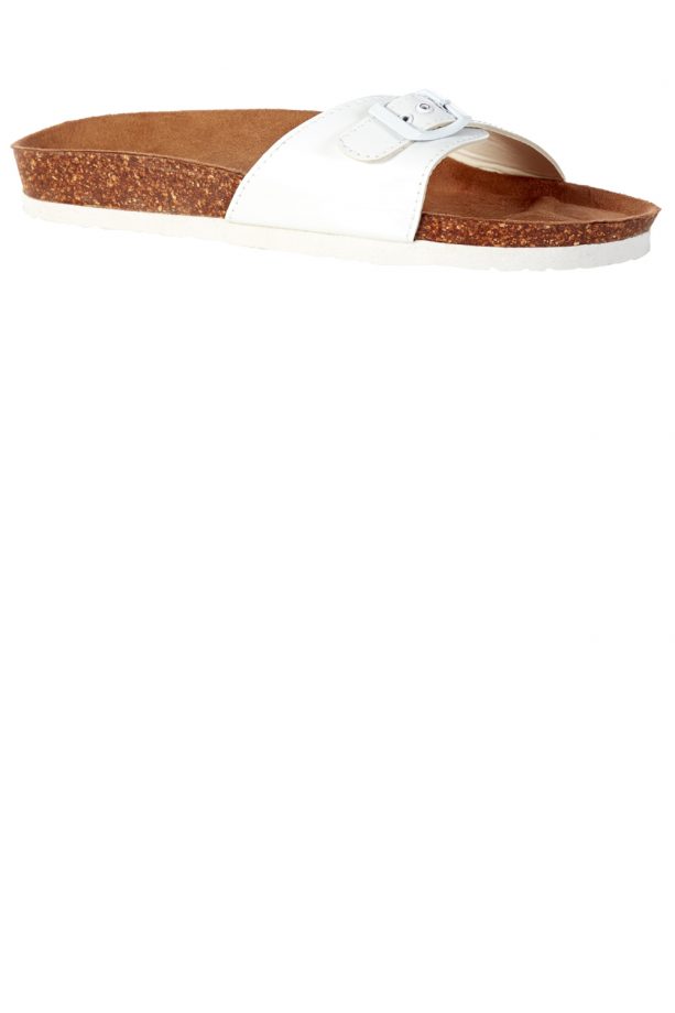 Primark High Summer 2014 Patent Buckled Sandals, £4