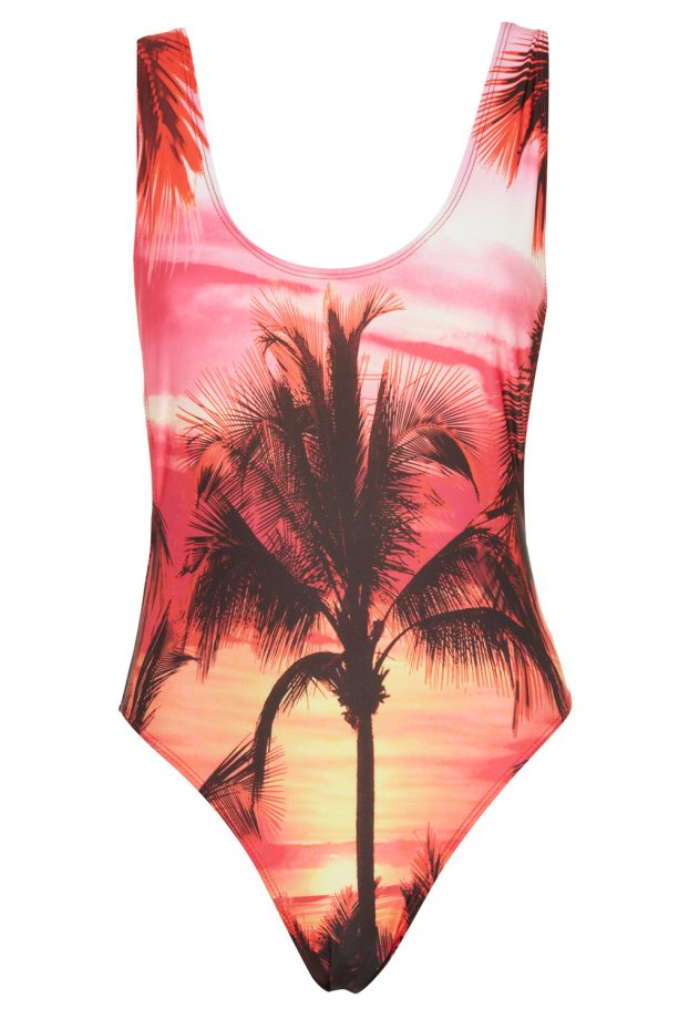 Primark High Summer 2014 Photo Sunset Swimsuit, £10