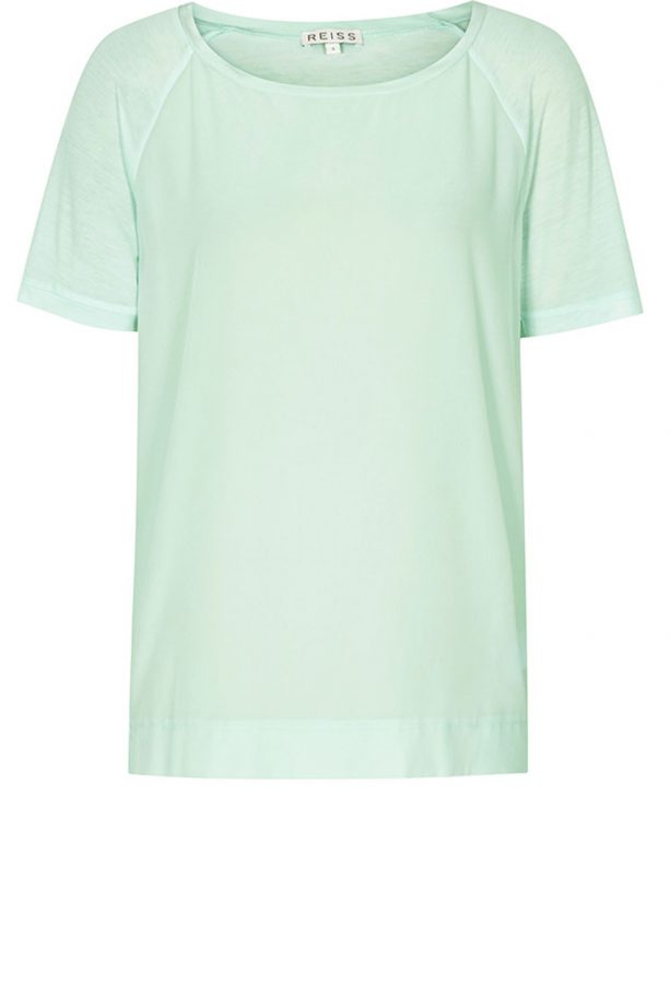 Reiss Paro Mint Green T-Shirt, £45