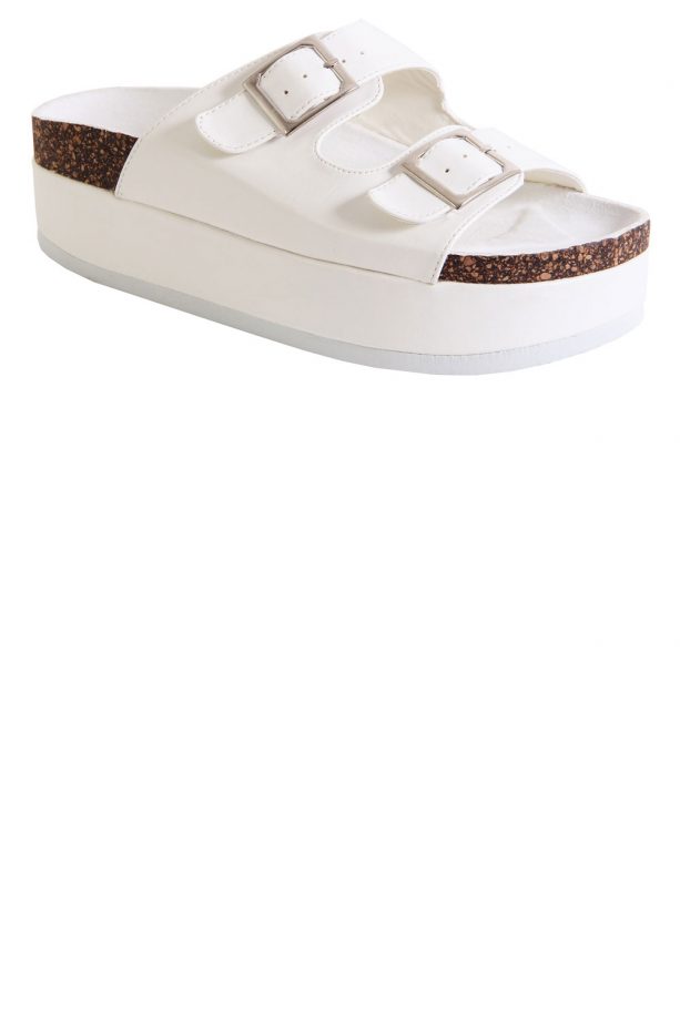 Simmi Double Strap Platform Sliders, £20