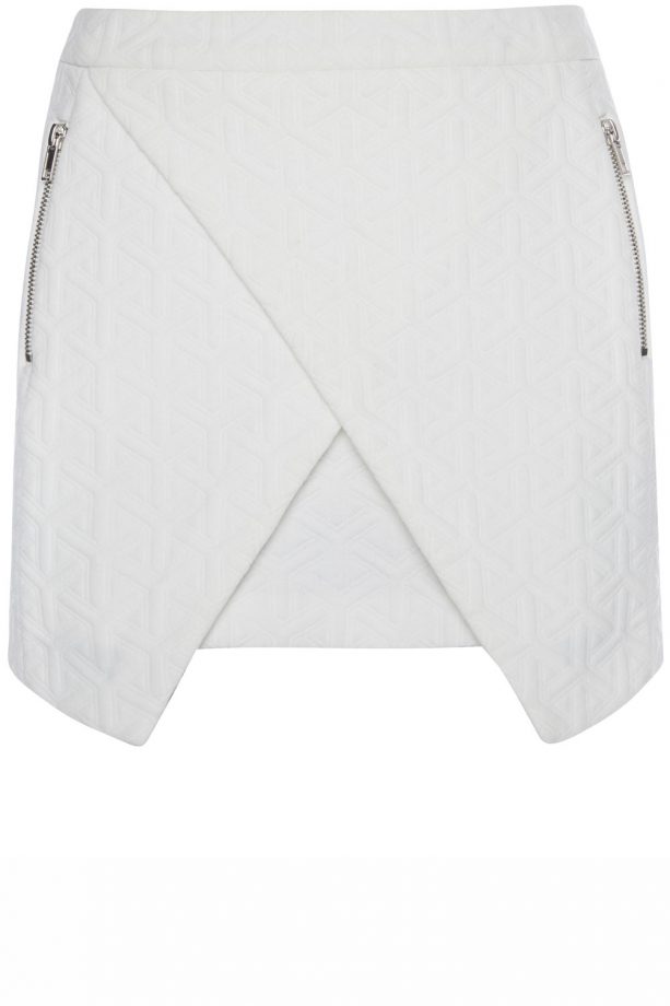Primark High Summer 2014 Textured Asymetric Fold Skirt, £12
