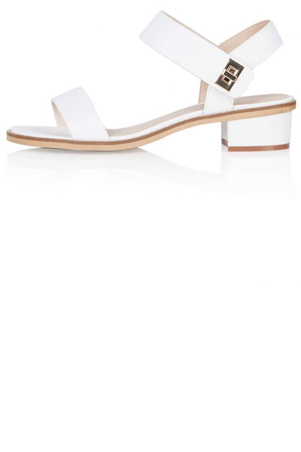 Topshop Heart Breaker 2 Part Heel Sandal, £28