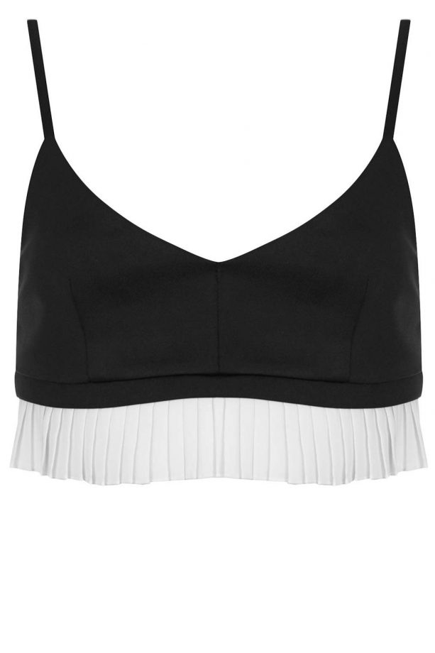 Topshop Pleated Bralet, £22
