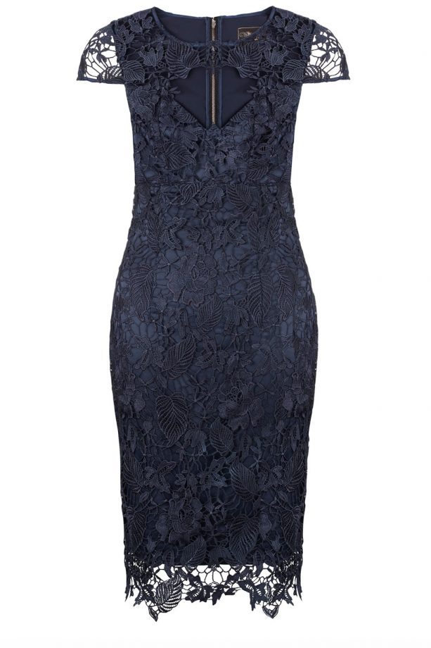 Lipsy Lucy Watson VIP Lace Cutout Shift Dress, £100