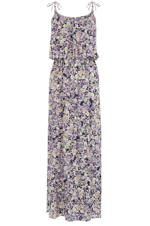 Warehouse Multi Flur Pansy Print Dress, £48