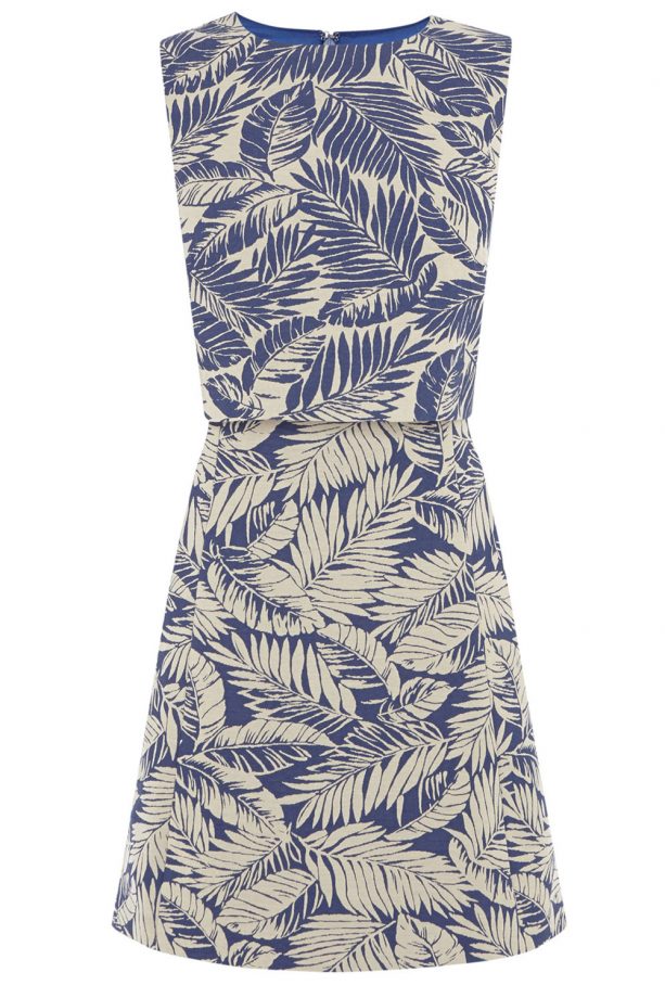 Warehouse Palm Leaf Print Dress, £40