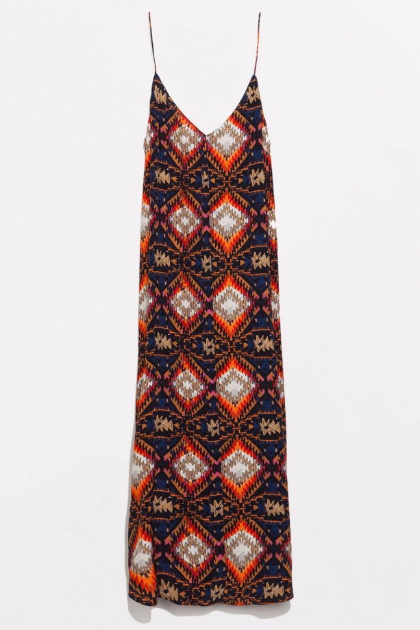 Zara Printed Maxi Dress, £45.99