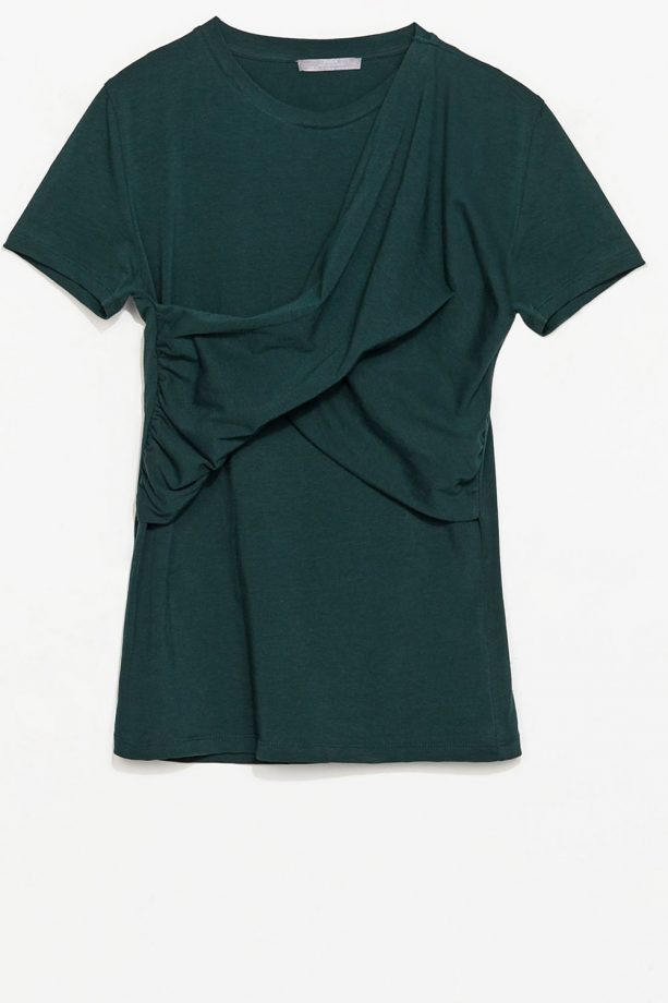Zara Draped T-Shirt, £7.99