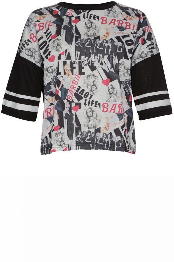Primark High Summer 2014 Barbie Baseball Top, £6