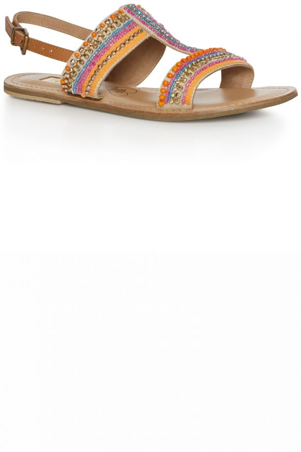 Primark High Summer 2014 Beaded Leather Mules, £14