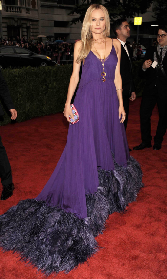 Diane Kruger At The Met Gala, 2012