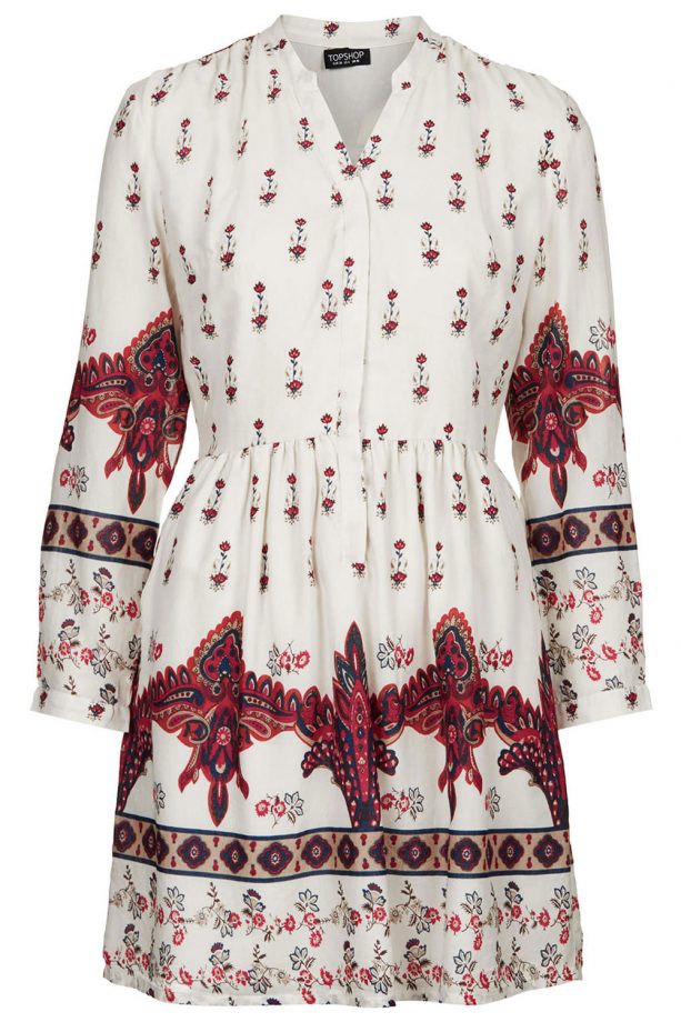 Topshop Morrocon Border Print Dress, £42