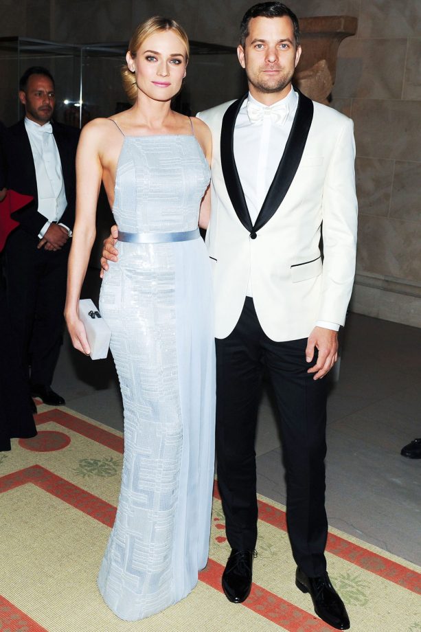 Diane Kruger And Joshua Jackson At The Met Ball, 2014