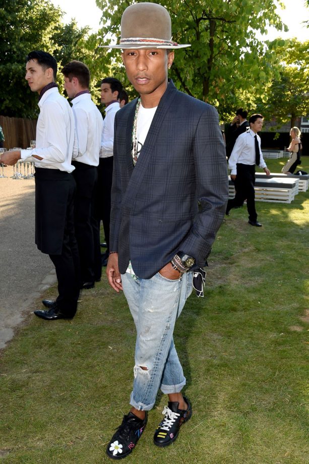 Pharrell Williams At The Serpentine Summer Party, 2014