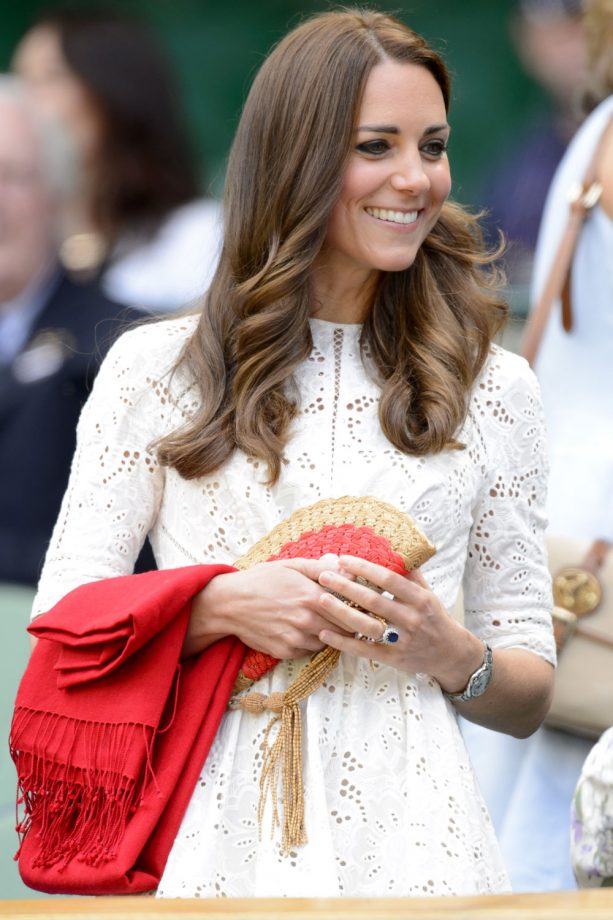 Kate Middleton Does The Tennis White Trend Like A Pro At Wimbledon, 2014