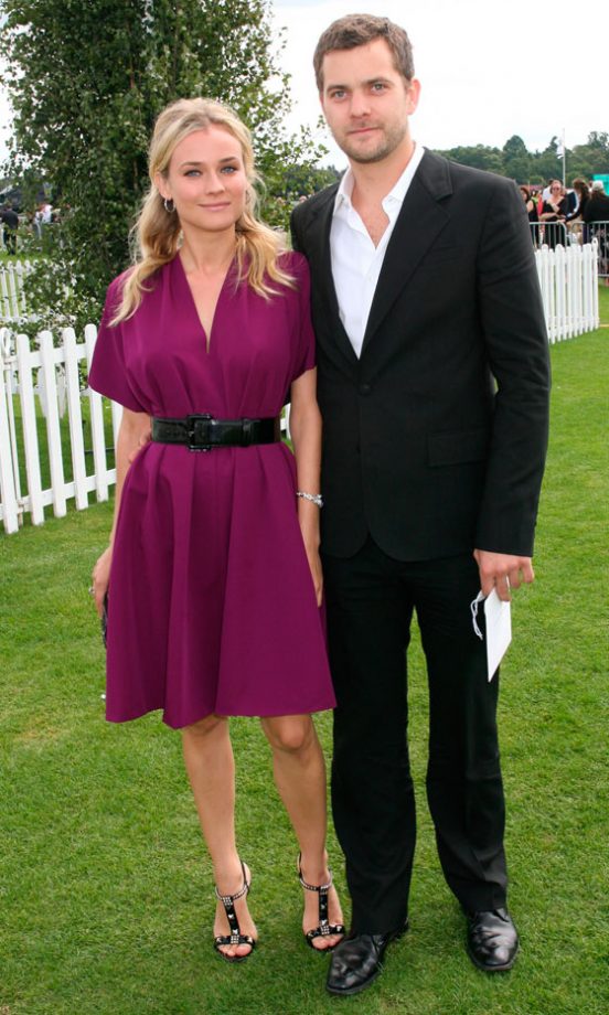 Diane Kruger And Boyfriend Joshua Jackson At The Cartier International Guards Polo Club, July 2007