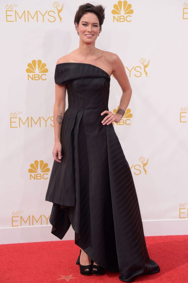 Lena Headey At The Emmy Awards, 2014
