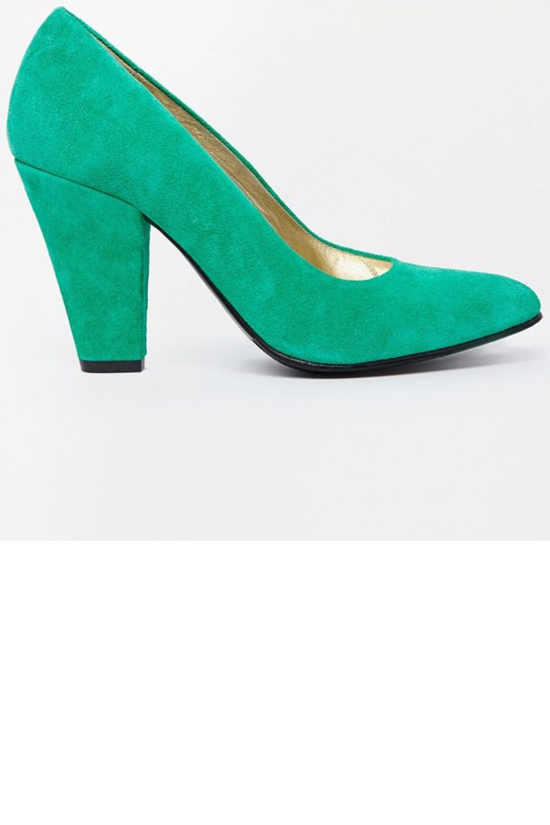 Asos Gardenia Suede Heeled Court Shoes, £80