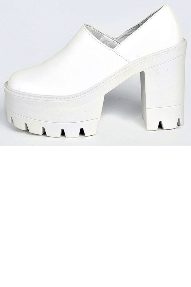 Boohoo Cleated Platform Heels, £25