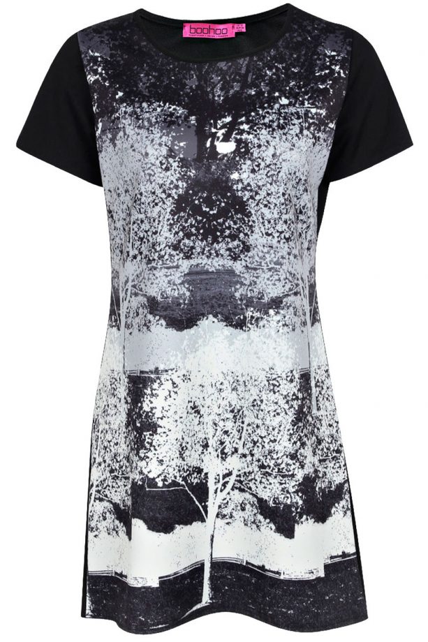 Boohoo Contrast Sleeve Shift Dress, £15