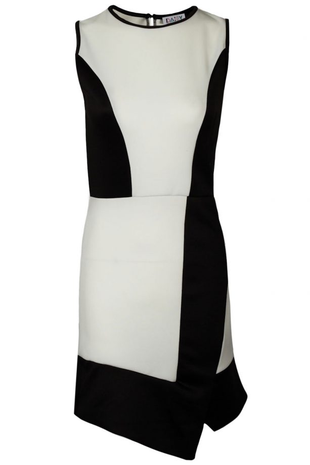 Daisy Street Asymmetric Scuba Dress, £15.99
