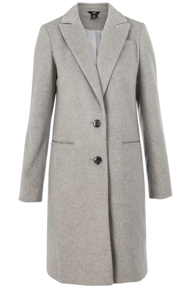 F&F Grey Crombie Coat, £40