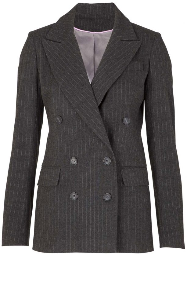 F&F Grey Pinstripe Jacket, £30