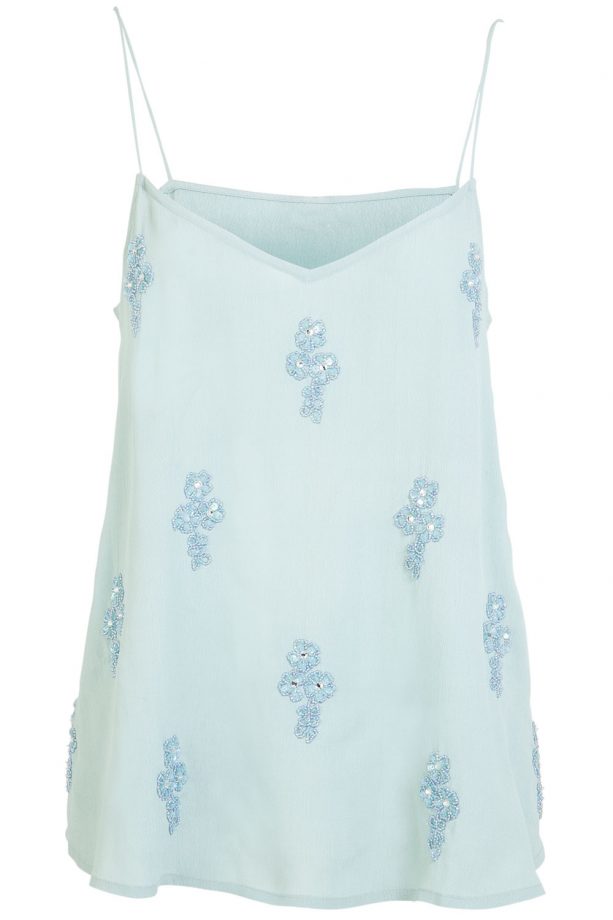 F&F Mint Beaded Cami, £16